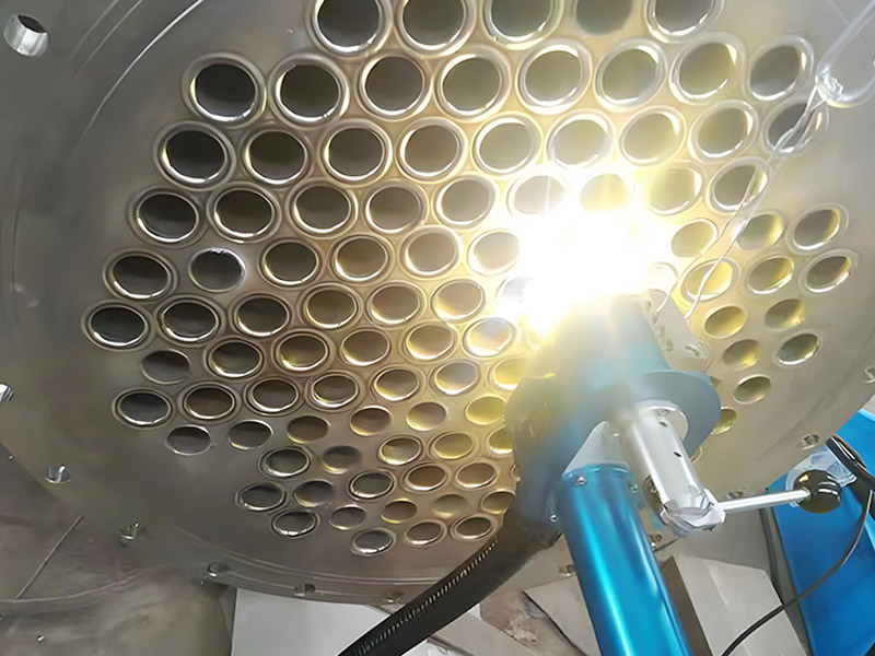 Tube and tube plate argon arc welding machine